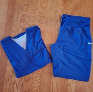 Grey's Anatomy Blue Scrubs. Size medium.